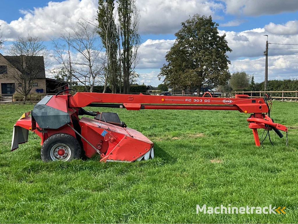 2005 Kuhn FC 303 GC Schijvenmaaier met kneuzer