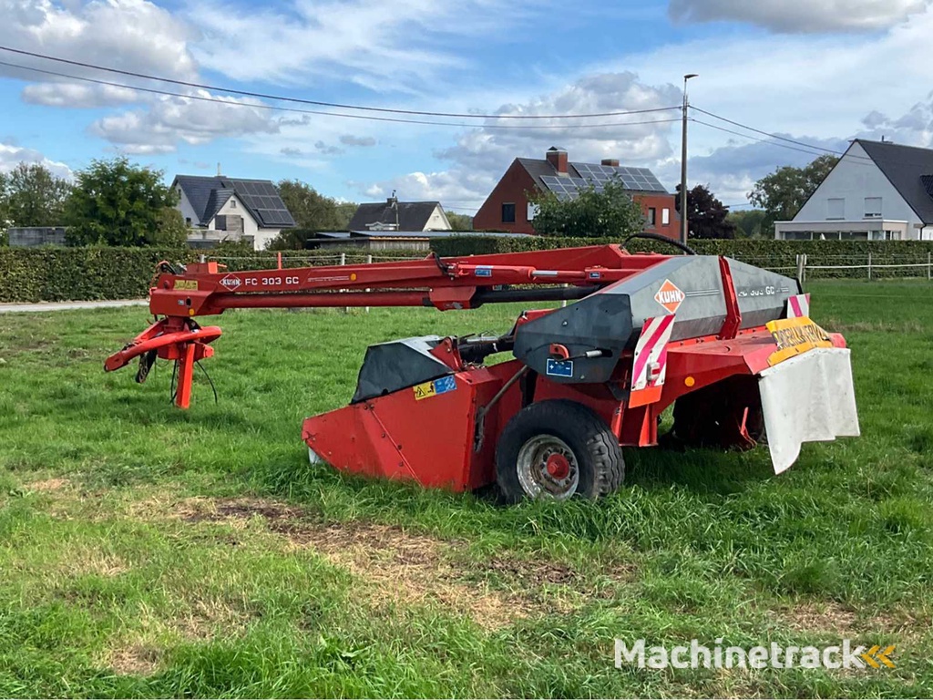 2005 Kuhn FC 303 GC Schijvenmaaier met kneuzer