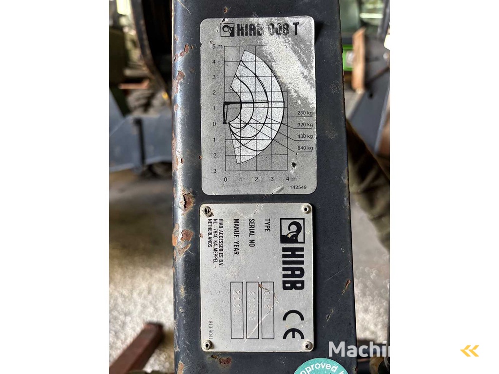 HIAB - 008T - Various Cranes - 2003