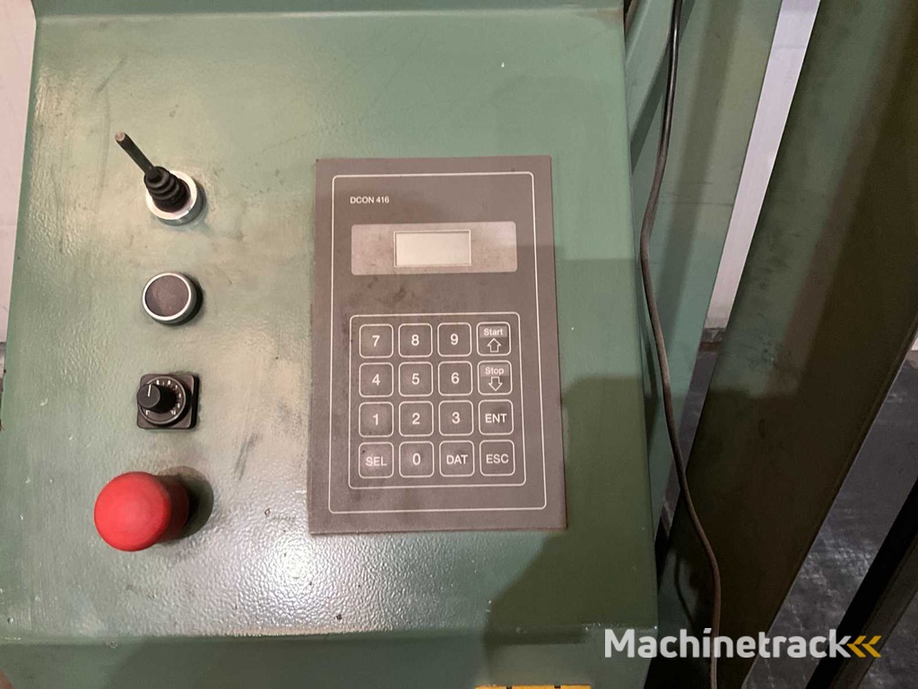 Automatische Vacuümheffer v.v. zuignappenbalk 120x5cm, lengte meetsysteem, heftafel 1.000kg