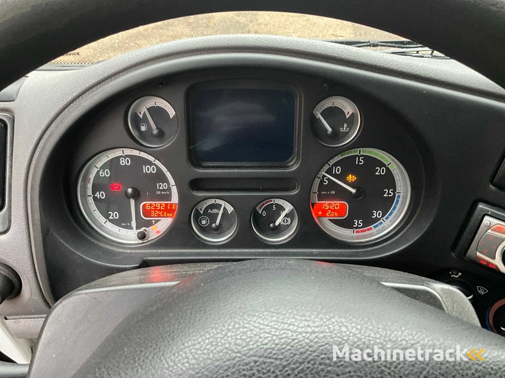 DAF FA LF 55.220 LKW mit offener Ladefläche 805x250cm (2007), 36-BKX-7