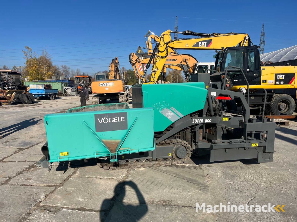 VÖGELE - SUPER 800 - Asfalteermachine - 2008