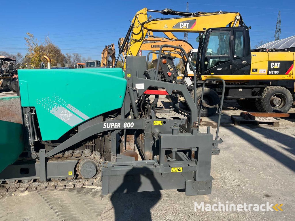 VÖGELE - SUPER 800 - Asfalteermachine - 2008