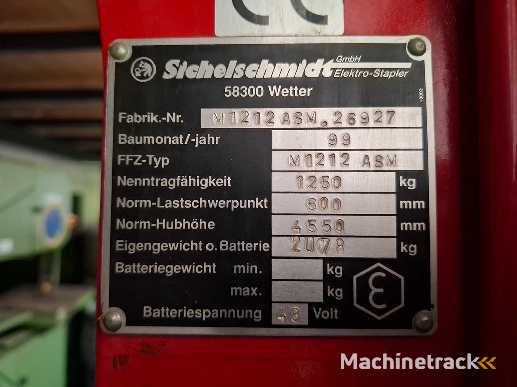 Sichelschmidt - M1212ASM - Reachtruck