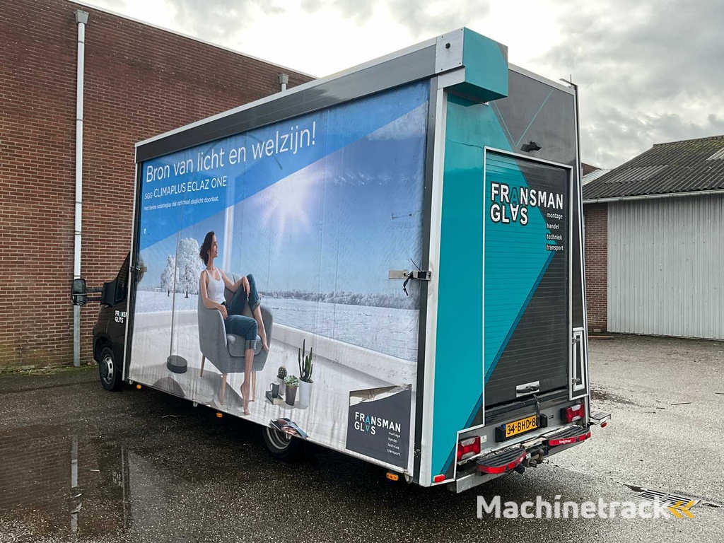 Iveco 50-C17 Glas-LKW mit Werkstattausrüstung und Glasträgern (elektrisch abschließbar) 185996km Baujahr: 2016, 34-BHD-8