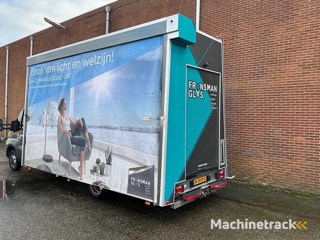 Iveco 50-C17 Glas-LKW mit Werkstattausrüstung und Glasträgern (elektrisch abschließbar) 185996km Baujahr: 2016, 34-BHD-8