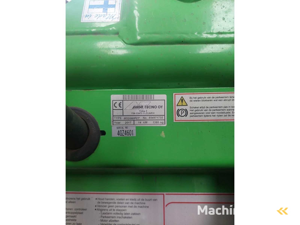 Avant - M520 MIPCT - Compact Loader - 2017