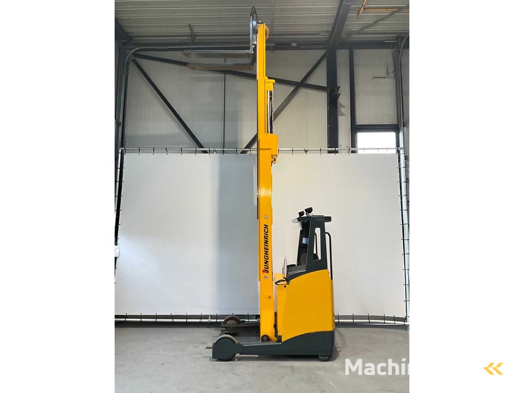 Jungheinrich ETV 320 Reach truck, side-shift, hydraulisch verstelbare lepels, free-lift