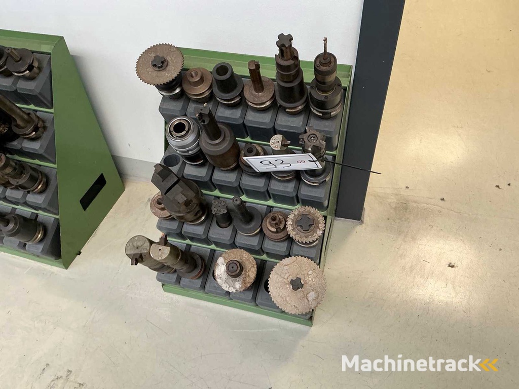 Lot BT40 Tool Holders