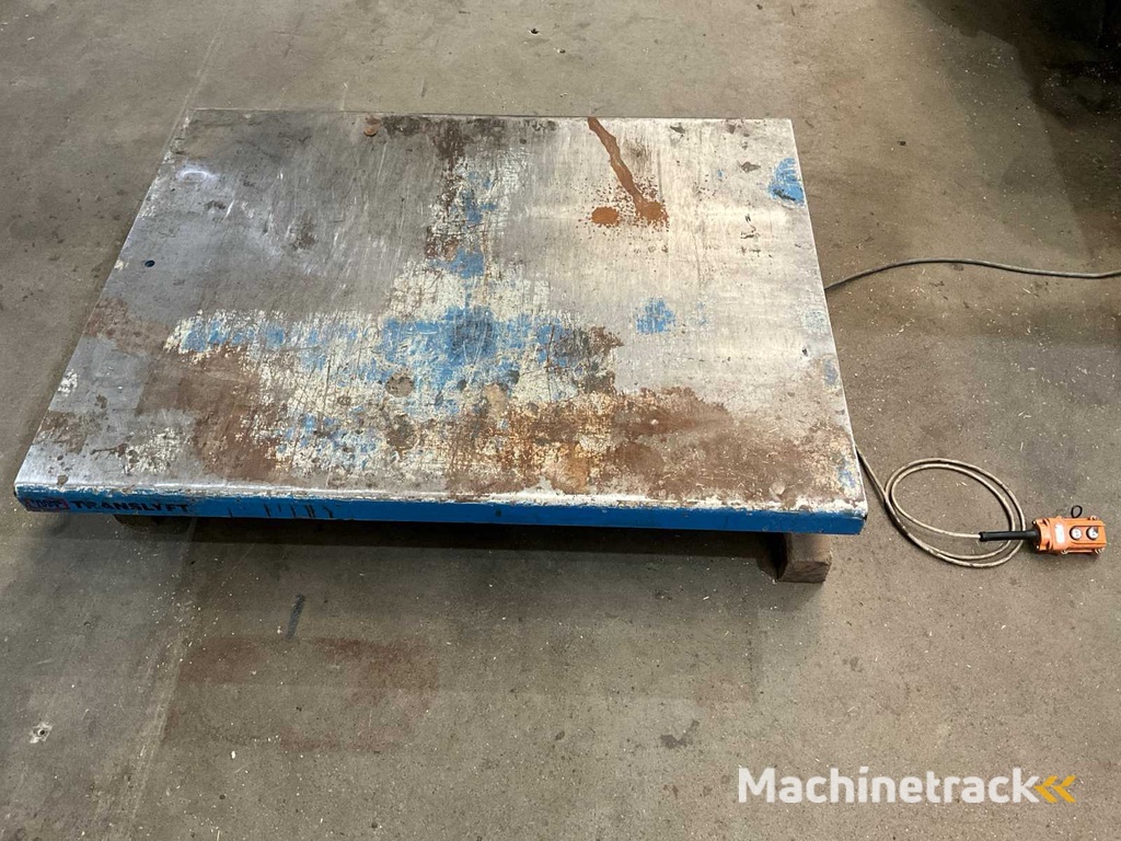 Translyft Hefplateau 130x100x110cm 1000kg