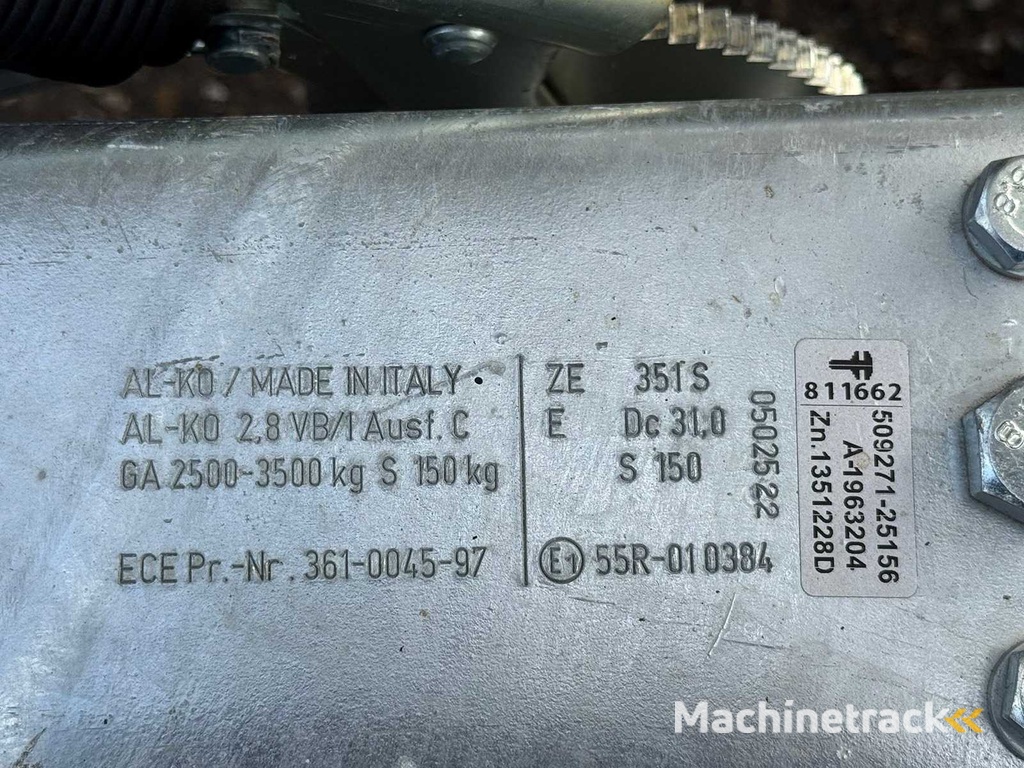 niewiadow - Autotransporter - 3 Asser - 81-WRH-2