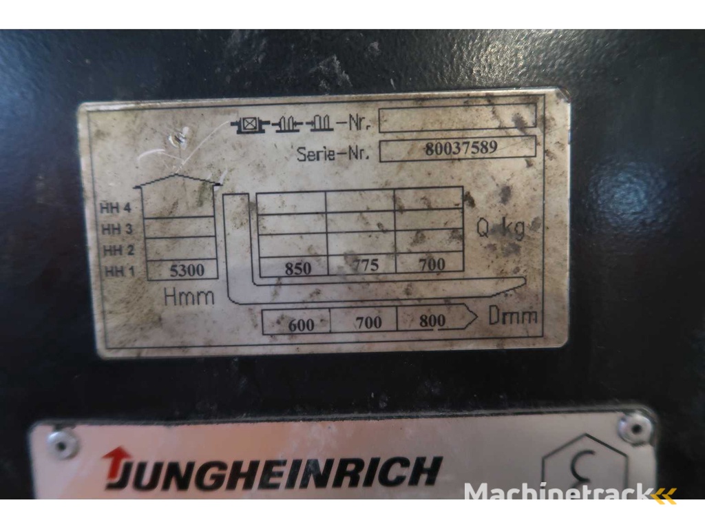 Jungheinrich - ETV 10 6 115 530 D2 - Stackers - 1994