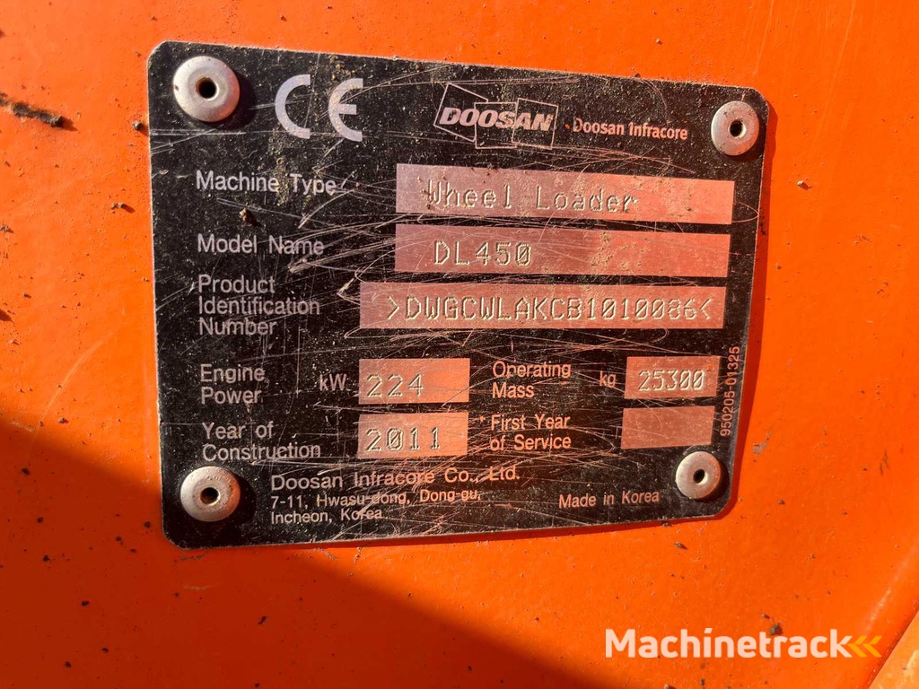DOOSAN - DL450 - Wiellader