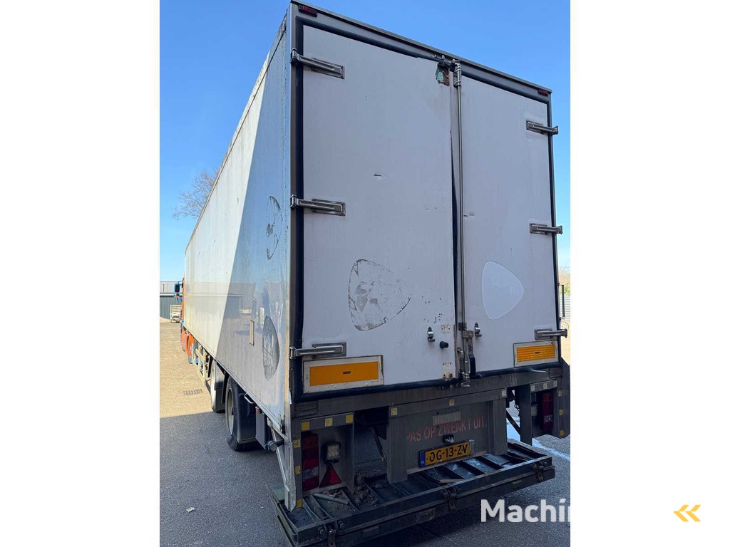 H.T.F. - 2002 - HZP32 - Semi-trailer with closed body with steered rear axle, AMA tail lift 14 meters OG-13-ZV