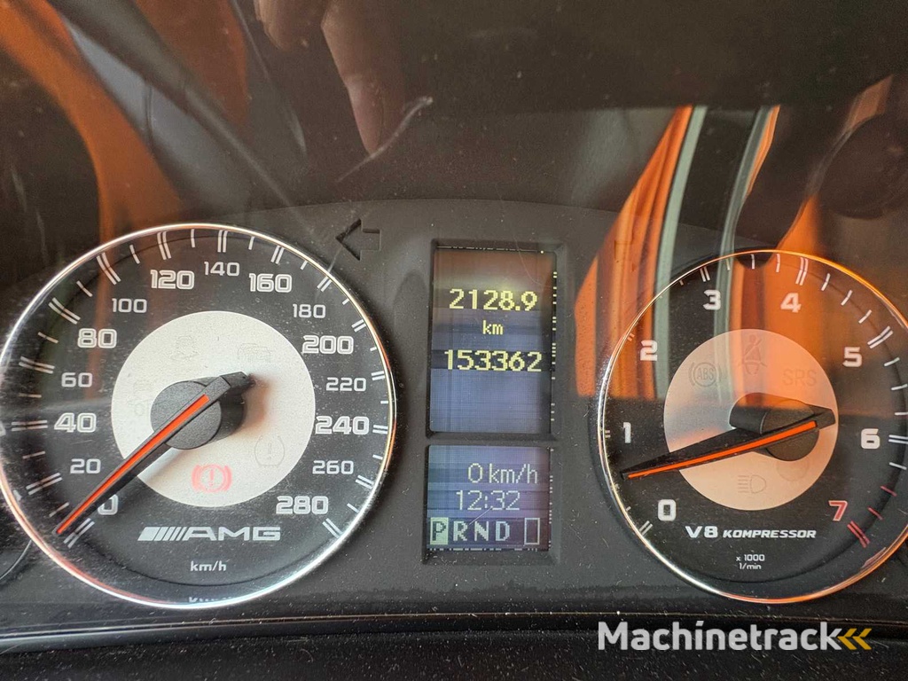 Mercedes-Benz G 500 BRABUS Umbau – V8 – Allrad – Vollleder Orange – Unikat (2003)