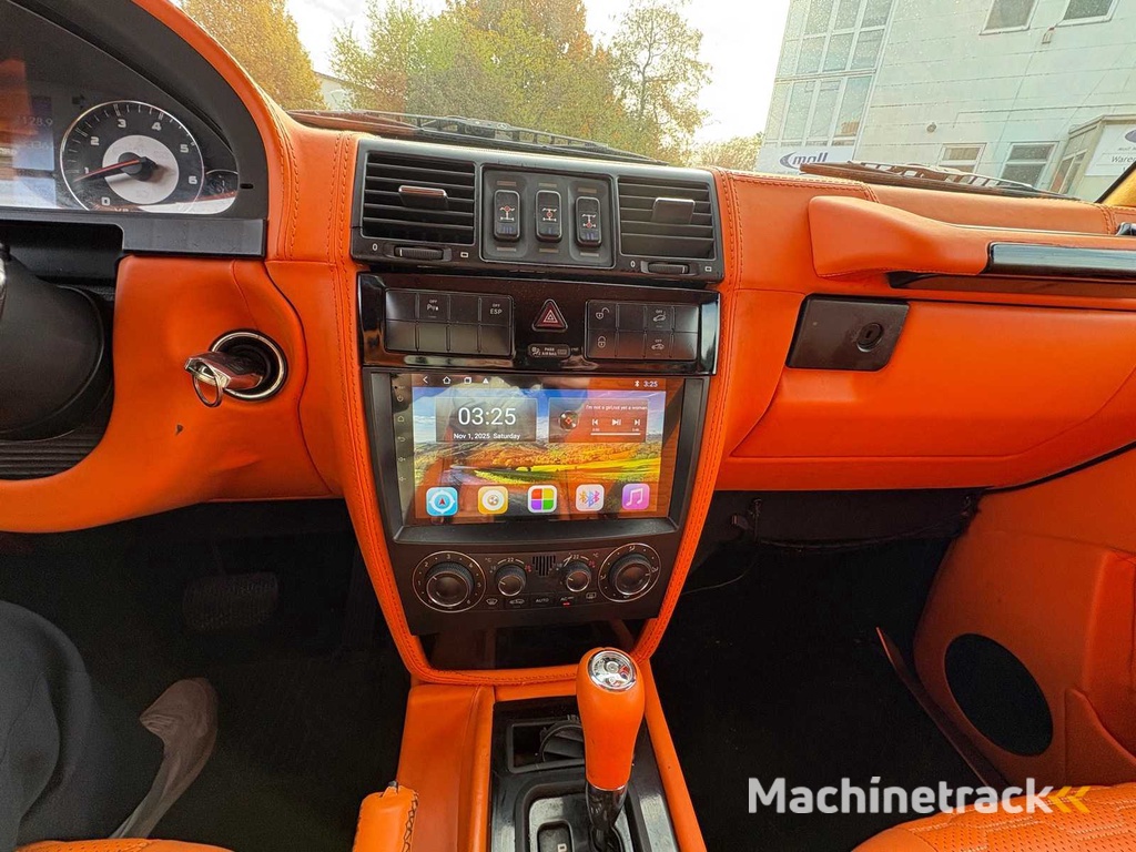 Mercedes-Benz G 500 BRABUS Umbau – V8 – Allrad – Vollleder Orange – Unikat (2003)