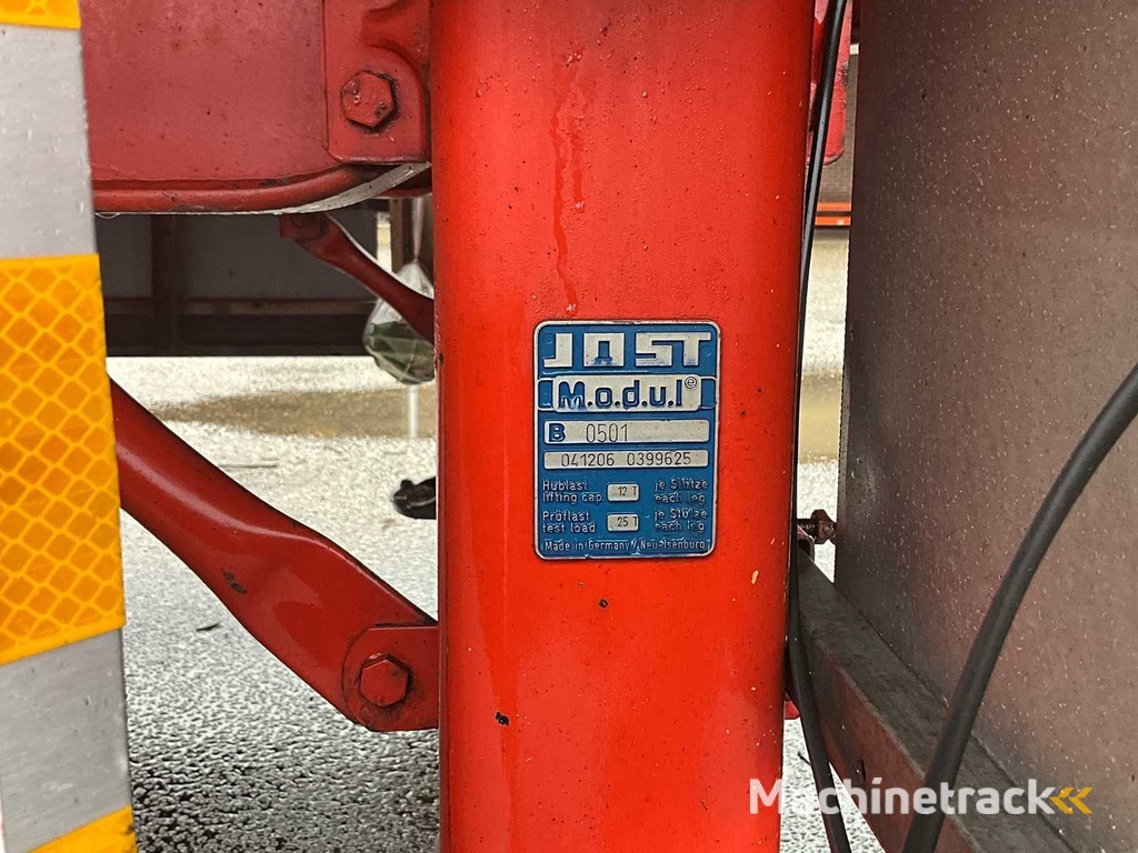 Samro SR39PJPA - Sattelauflieger 13,65 Meter mit Ladeboden aus Holz OS-10-VN