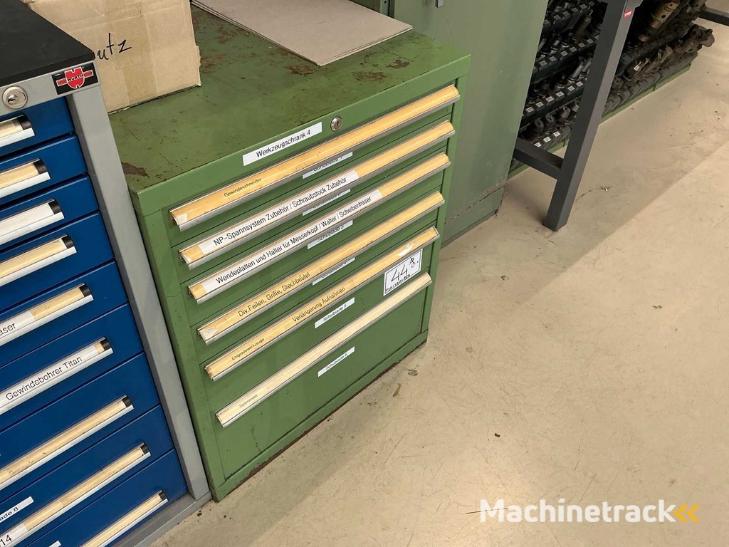 Gereedschapskast met inhoud