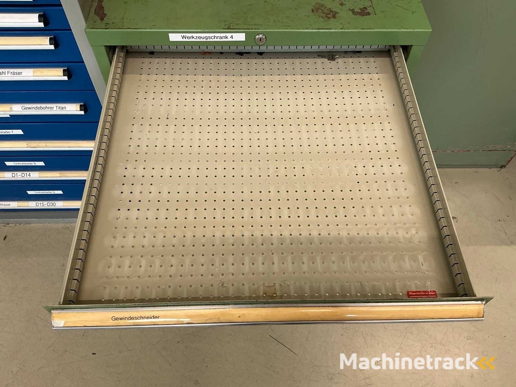 Gereedschapskast met inhoud