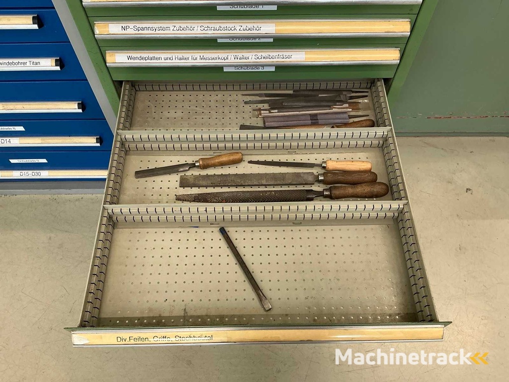 Gereedschapskast met inhoud