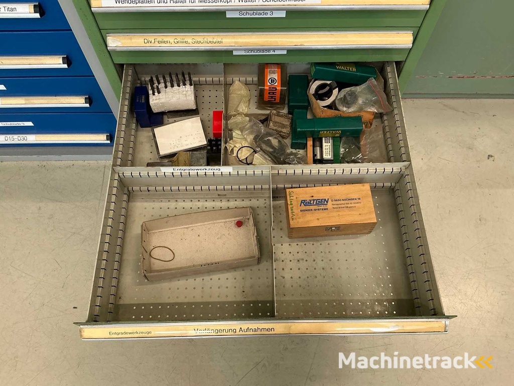 Gereedschapskast met inhoud