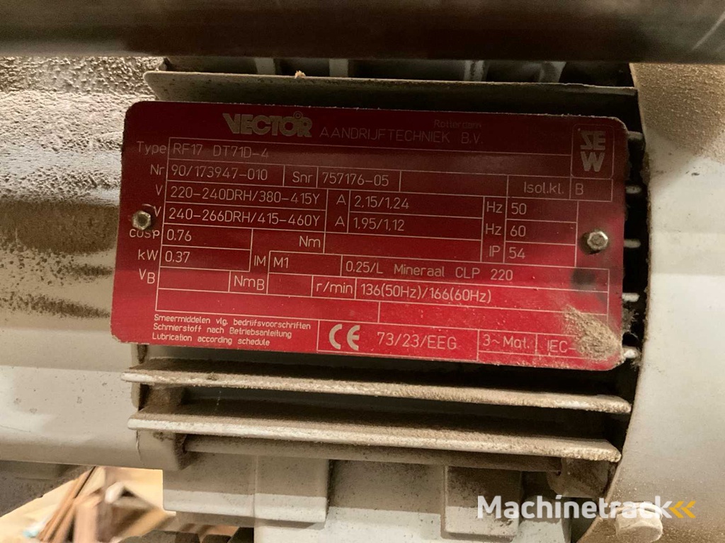 Marinus Angetriebene Rollenbahn 30cm Länge: 600cm v.v.v. Vector RF17 Antriebsmotoren