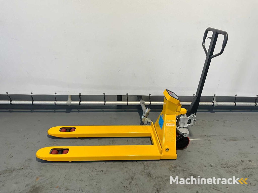 RTE - TPO 2550 5852 - Hand hydraulische palletwagen met weegfunctie, 2500 kg hefvermogen