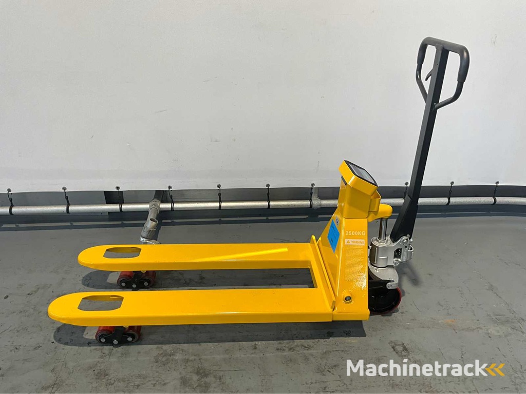 RTE - TPO 2550 5852 - Hand hydraulische palletwagen met weegfunctie, 2500 kg hefvermogen