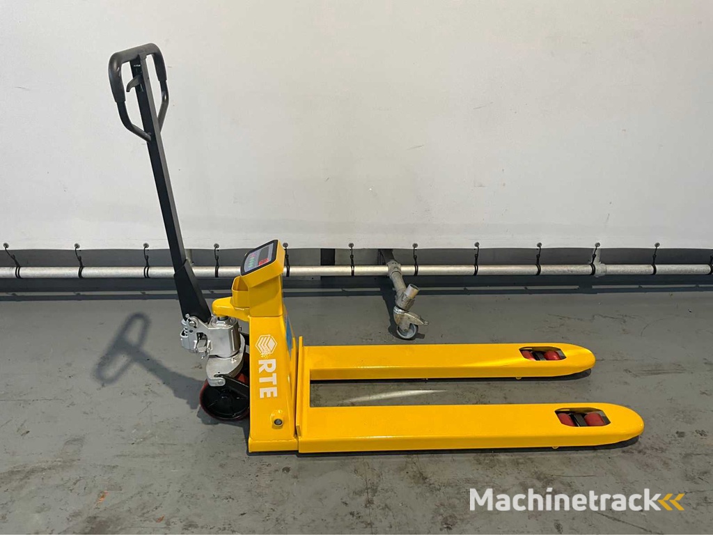 RTE - TPO 2550 5852 - Hand hydraulische palletwagen met weegfunctie, 2500 kg hefvermogen
