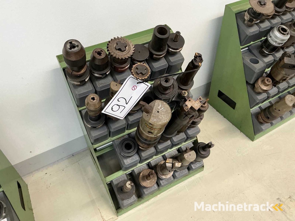 Lot BT40 Tool Holders