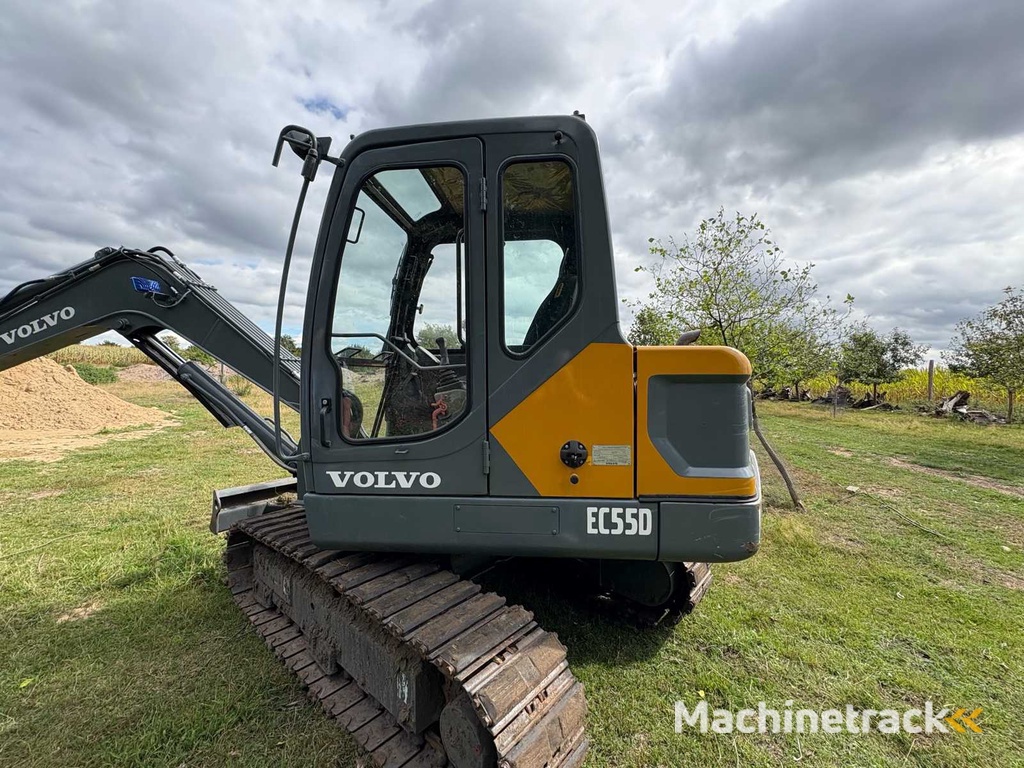 VOLVO EC55D Rupsgraafmachine