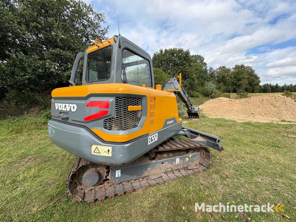 VOLVO EC55D Rupsgraafmachine