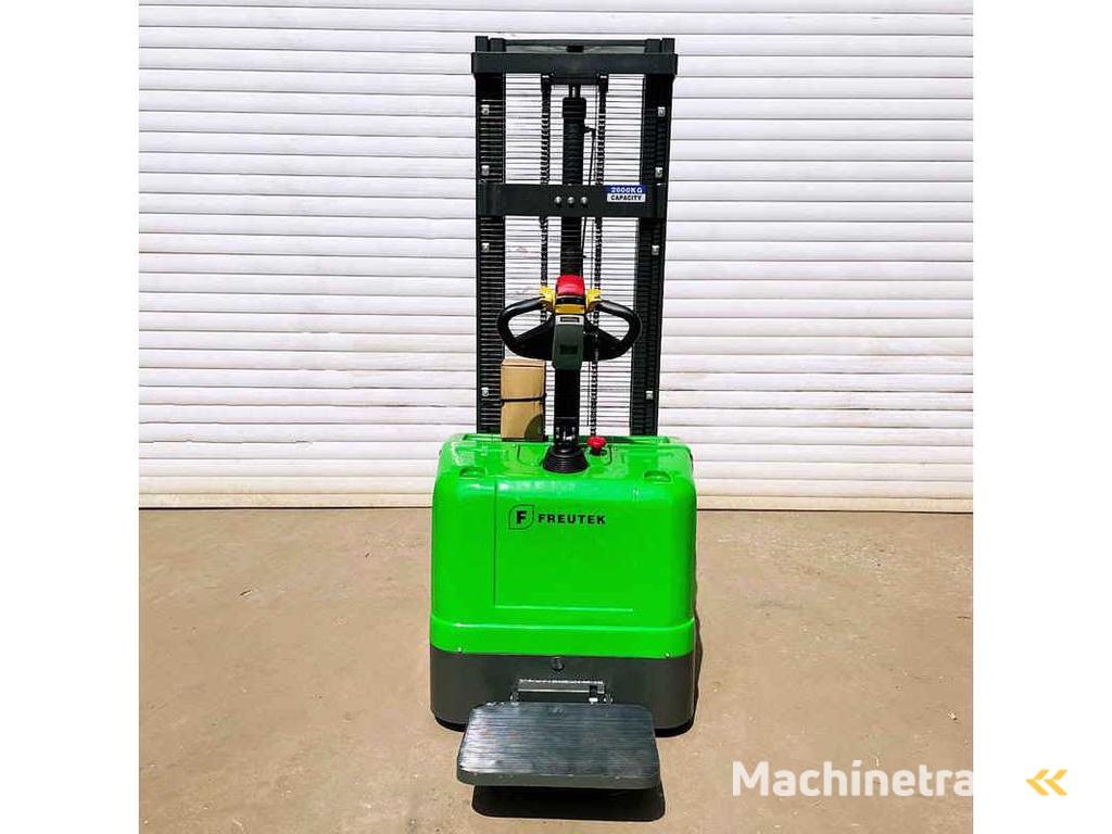 FREUTEK NNT0012 Elektrische Stapelaar met Platform 2000 kg - 3000mm