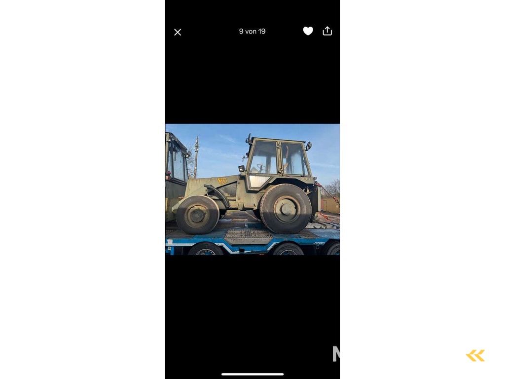 JCB - 3CX - 2-wiel aangedreven tractor (2x)