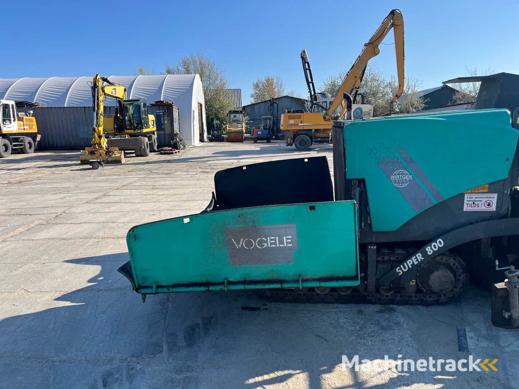 VÖGELE - SUPER 800 - Asfalteermachine - 2012