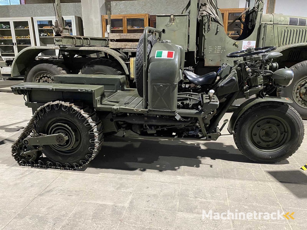 MOTOGUZZI - 3x3 Mechanisches Maultier - Oldtimer Militärfahrzeug
