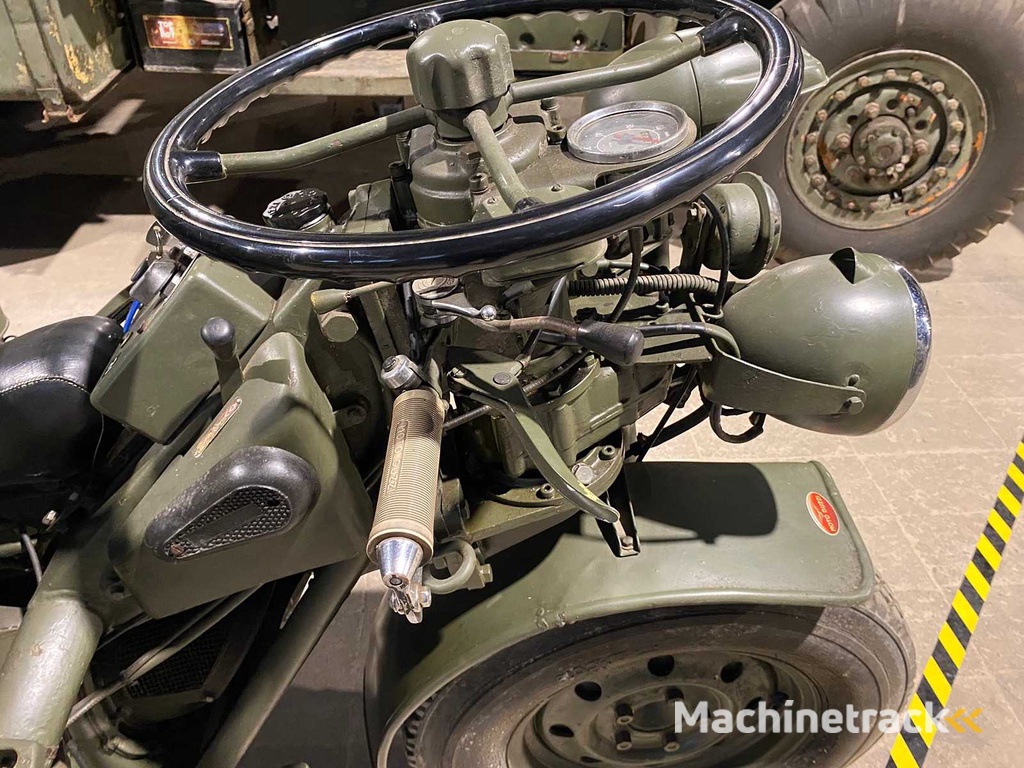 MOTOGUZZI - 3x3 Mechanisches Maultier - Oldtimer Militärfahrzeug