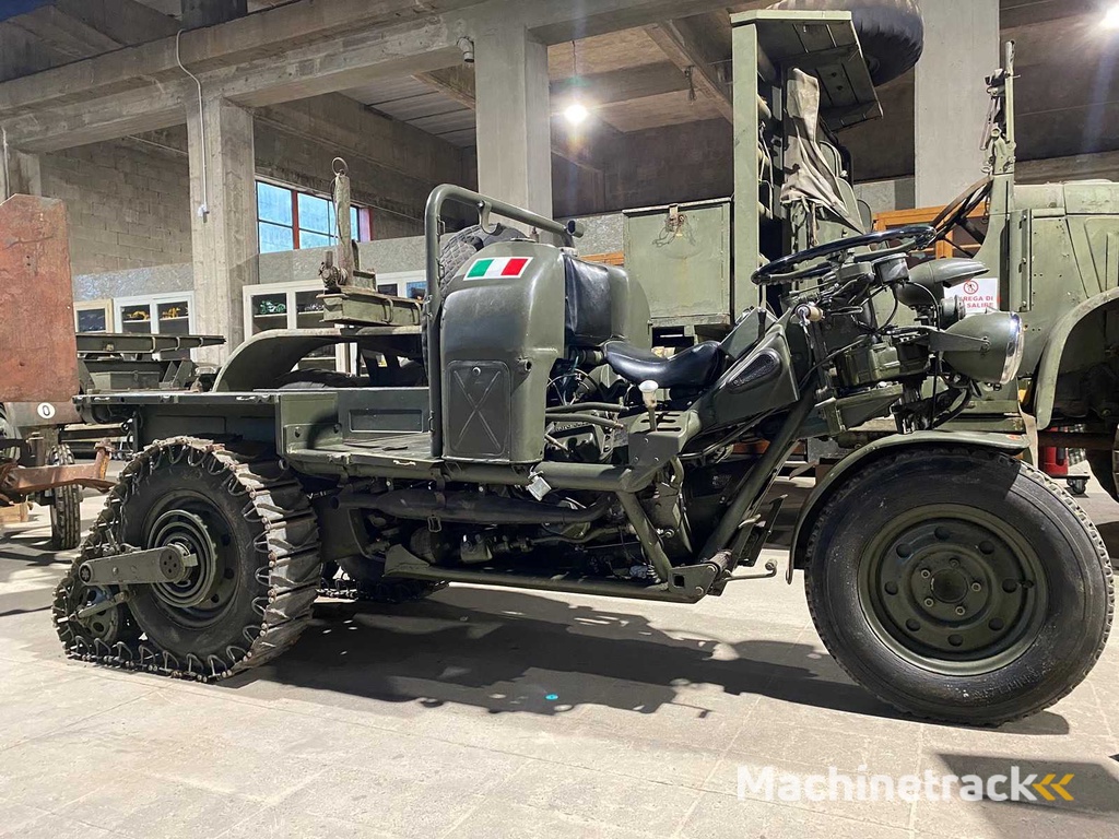 MOTOGUZZI - 3x3 Mechanisches Maultier - Oldtimer Militärfahrzeug