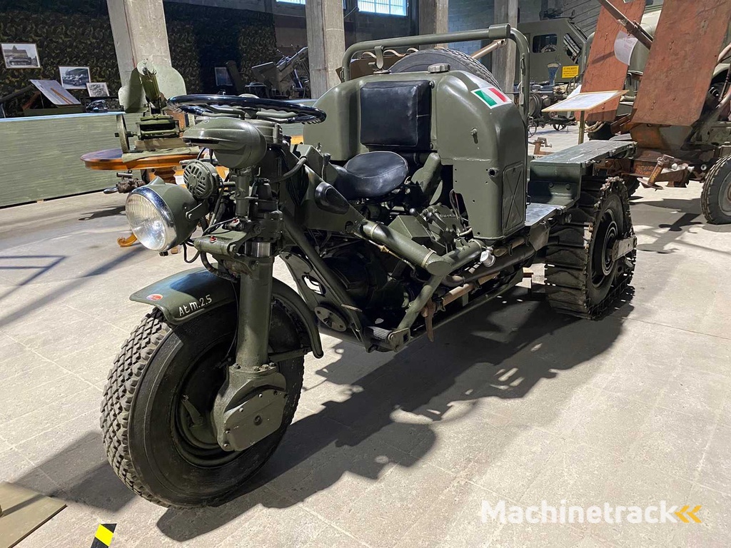 MOTOGUZZI - 3x3 Mechanisches Maultier - Oldtimer Militärfahrzeug