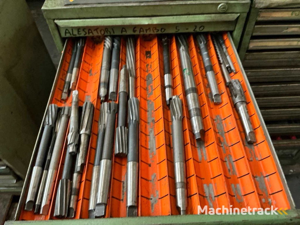 Workshop ladekast met inhoud