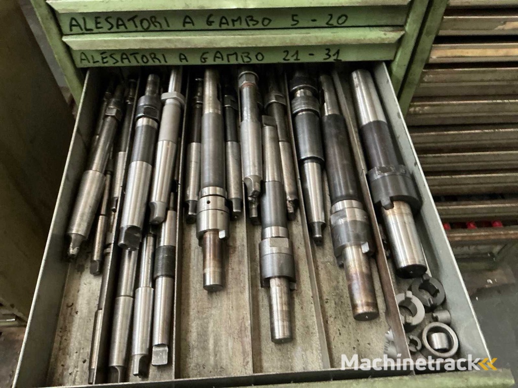 Workshop ladekast met inhoud