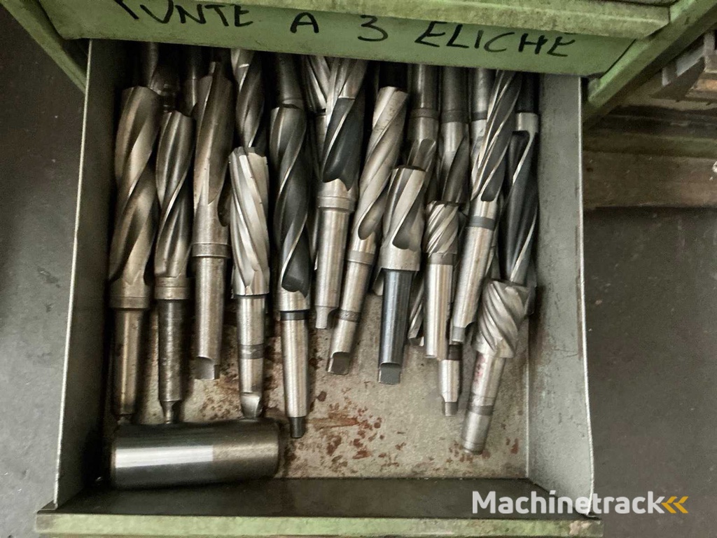 Workshop ladekast met inhoud