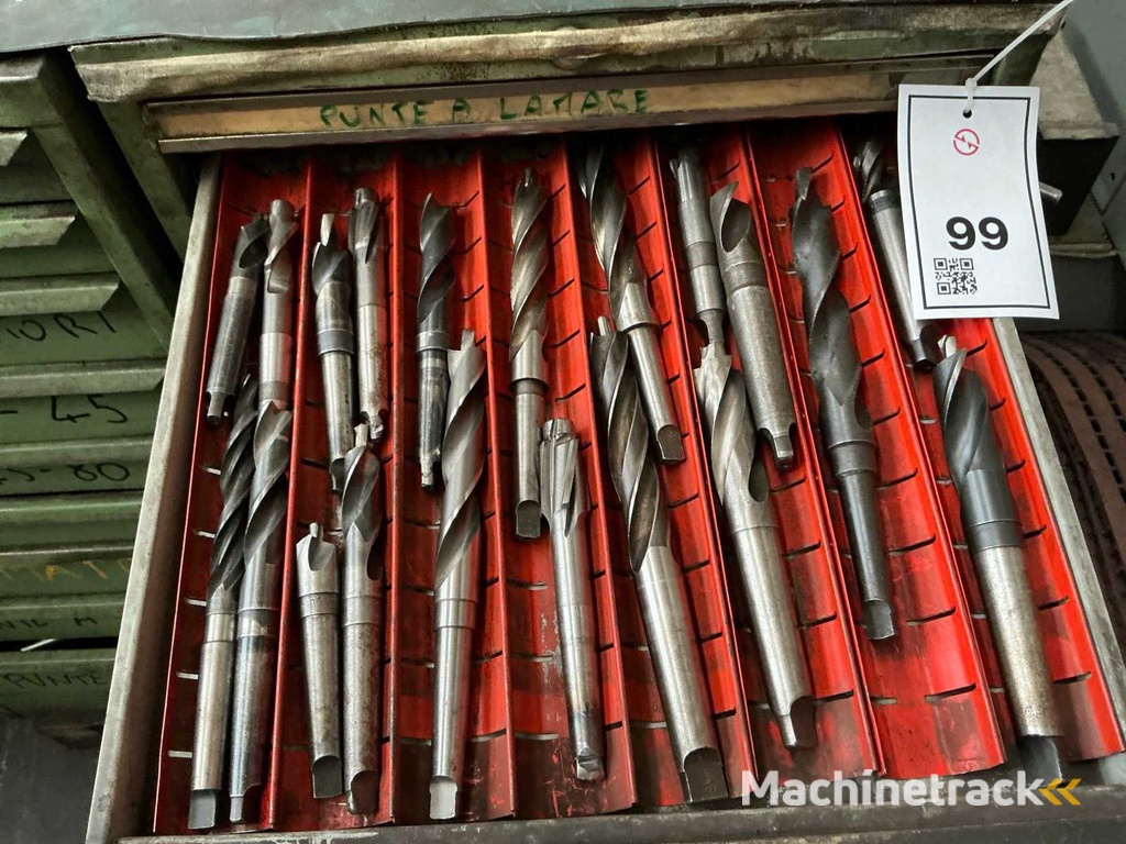 Workshop ladekast met inhoud