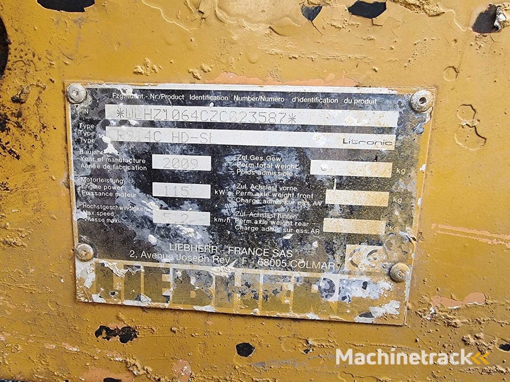 2009 - Liebherr - R914C - Tracked Excavator