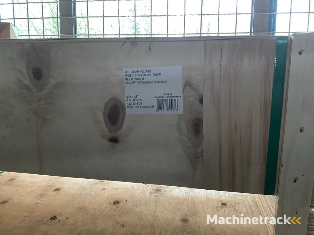 2024 Bullforce 1000kg Portaalkraan op wielen