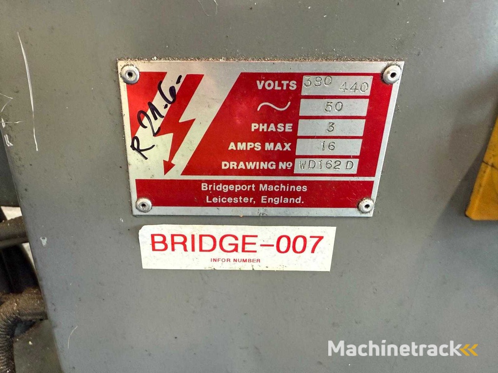 Bridgeport - RD 001 - Freesmachine