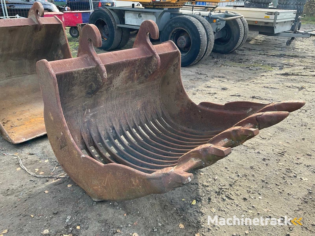 Verachtert Rock rubble bucket CW40