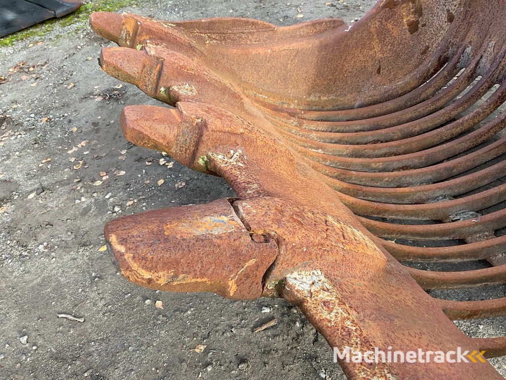 Verachtert Rock rubble bucket CW40