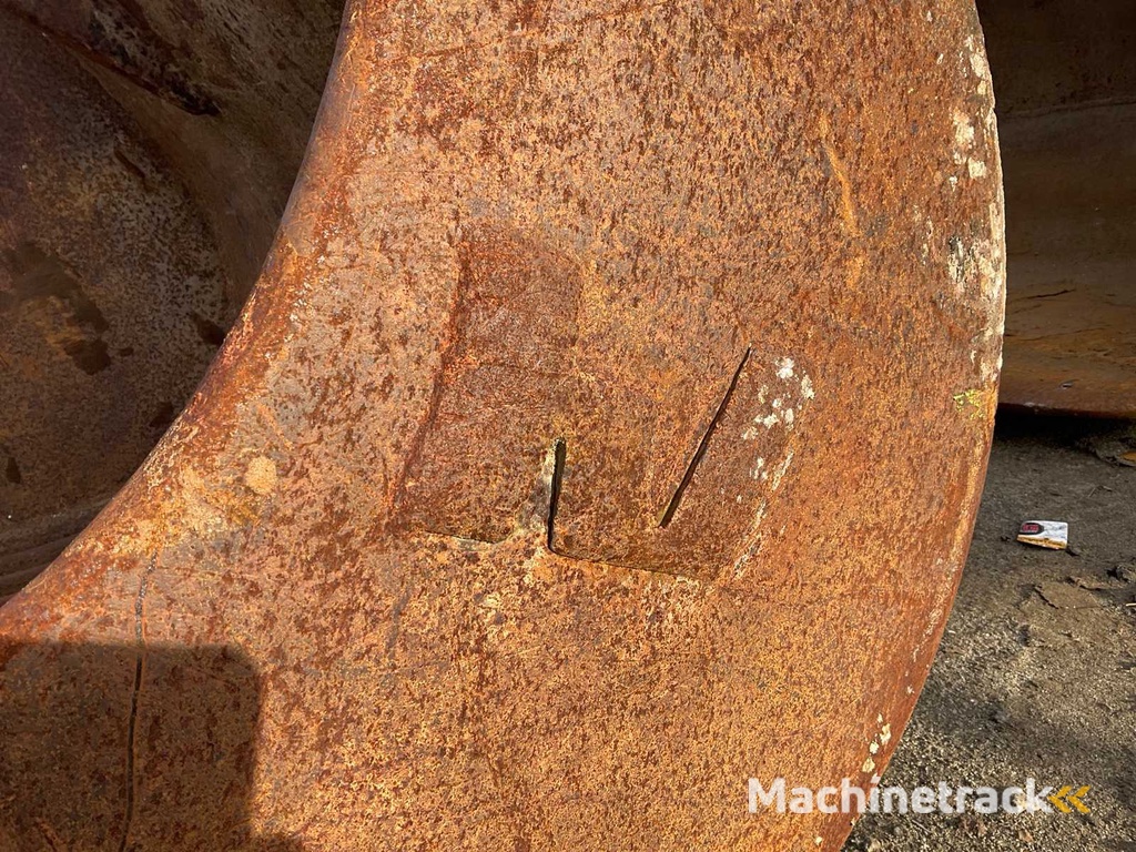 Verachtert Rock rubble bucket CW40