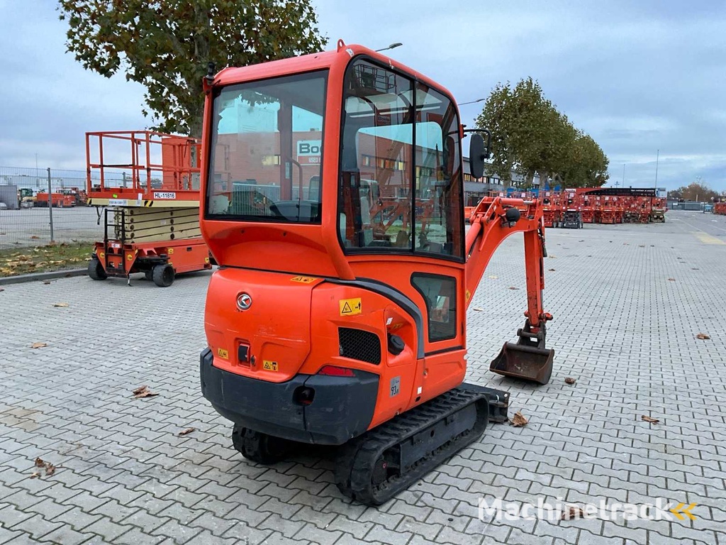 2017 Kubota KX016-4G Minigraafmachine